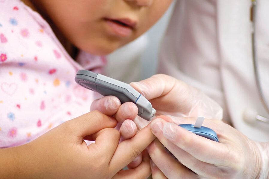 A diabetes tipo 1 é común nos nenos e require un control do azucre no sangue