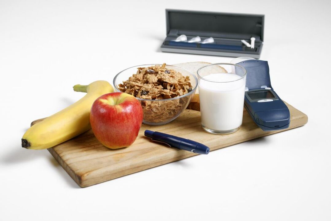 Alimentos nutricionais saudables a base para a prevención da diabetes mellitus